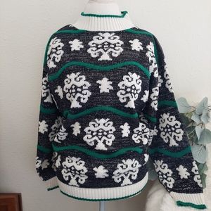 🤎5/$25🤎Vintage Holiday Acrylic Pullover Sweater